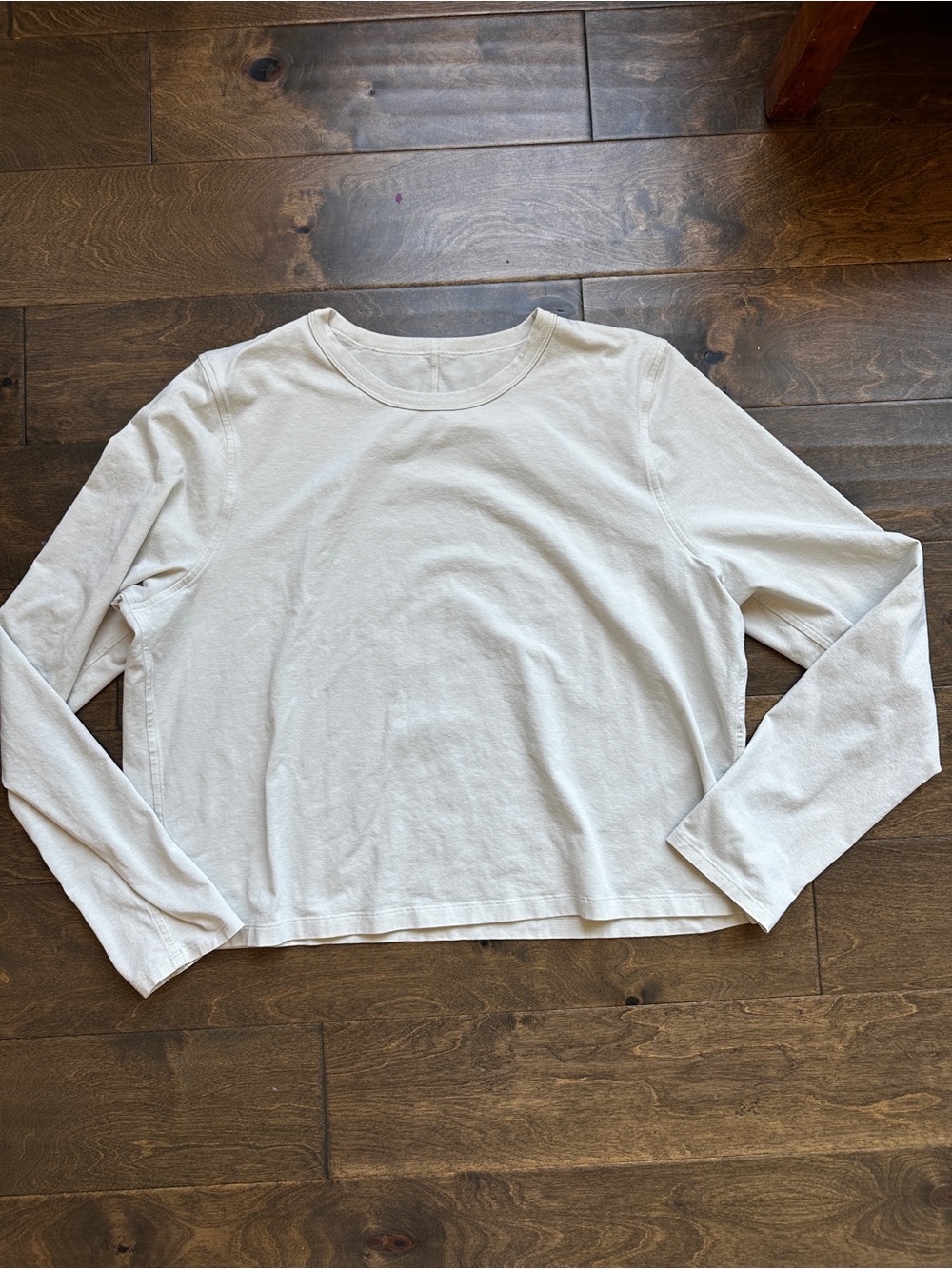 Lululemon Classic Fit Cotton Blend Long Sleeve Shirt sz 10/12